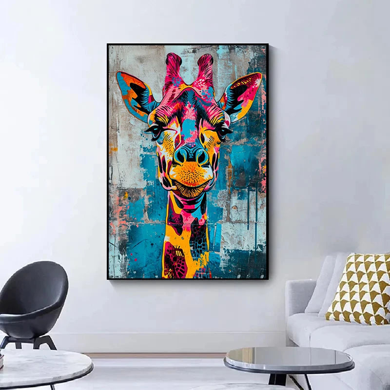 Conjunto de Quadros: Selvagens em Cores