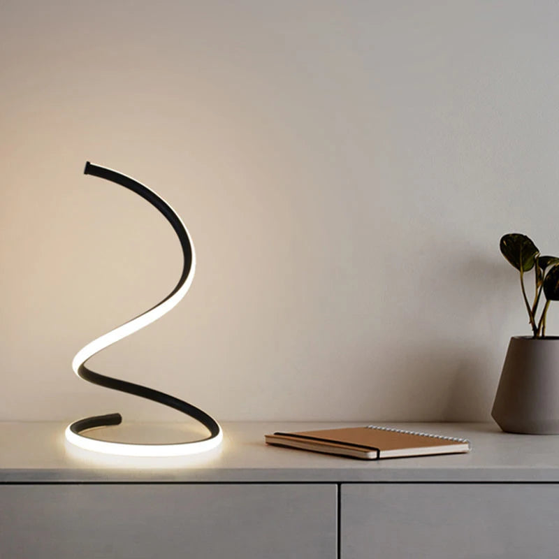 Luminária Espiral Moderna