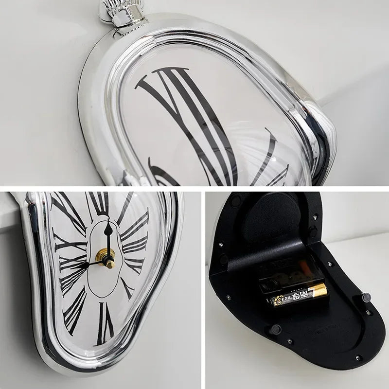 Relógio Decorativo Tempo Surreal